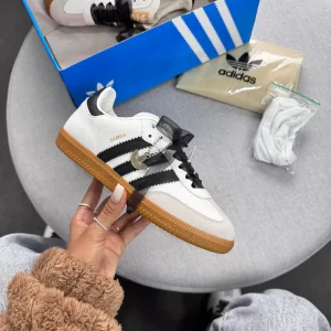 Adidas Smba OG Cadarço em Laço Branco