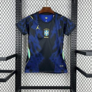 Camisa Futebol Feminina Brasil Azul
