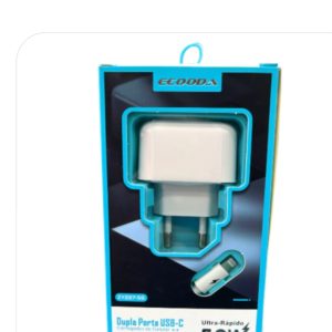 Carregador dupla porta Ecooda
