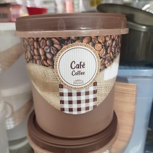 Pote com tampa café