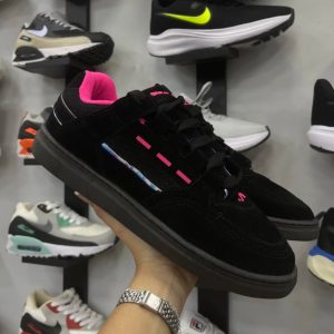 Tênis Tesla preto pink