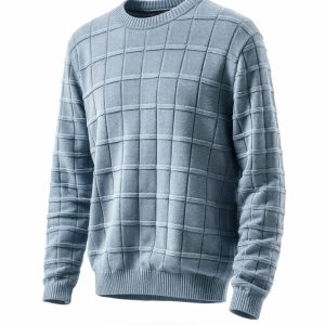 Suéter Masculino Casual Azul
