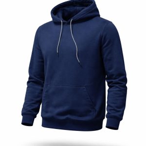 Suéter Masculino Capuz Azul