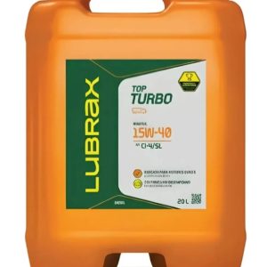 Lubrax Top Turbo Óleo 15w40 20 litros
